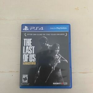 The Last of Us Remastered (PS4) - Black Cover